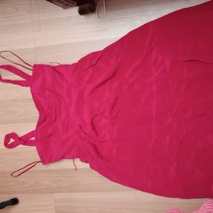 J.Crew red dress